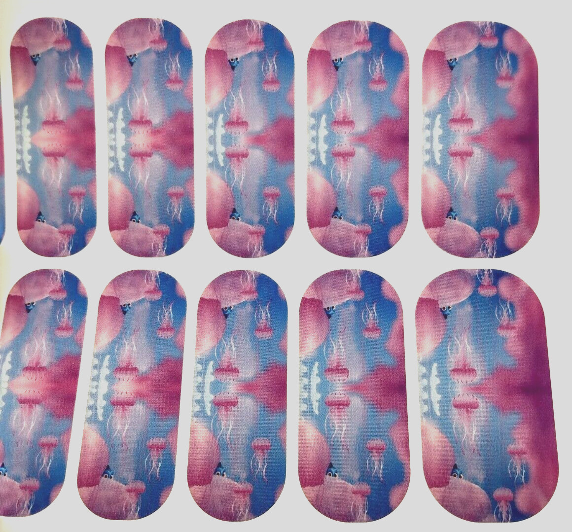 Jamberry Nail Wrap Finding Nemo “My Squishy” Full Sheet Jellyfish Dory