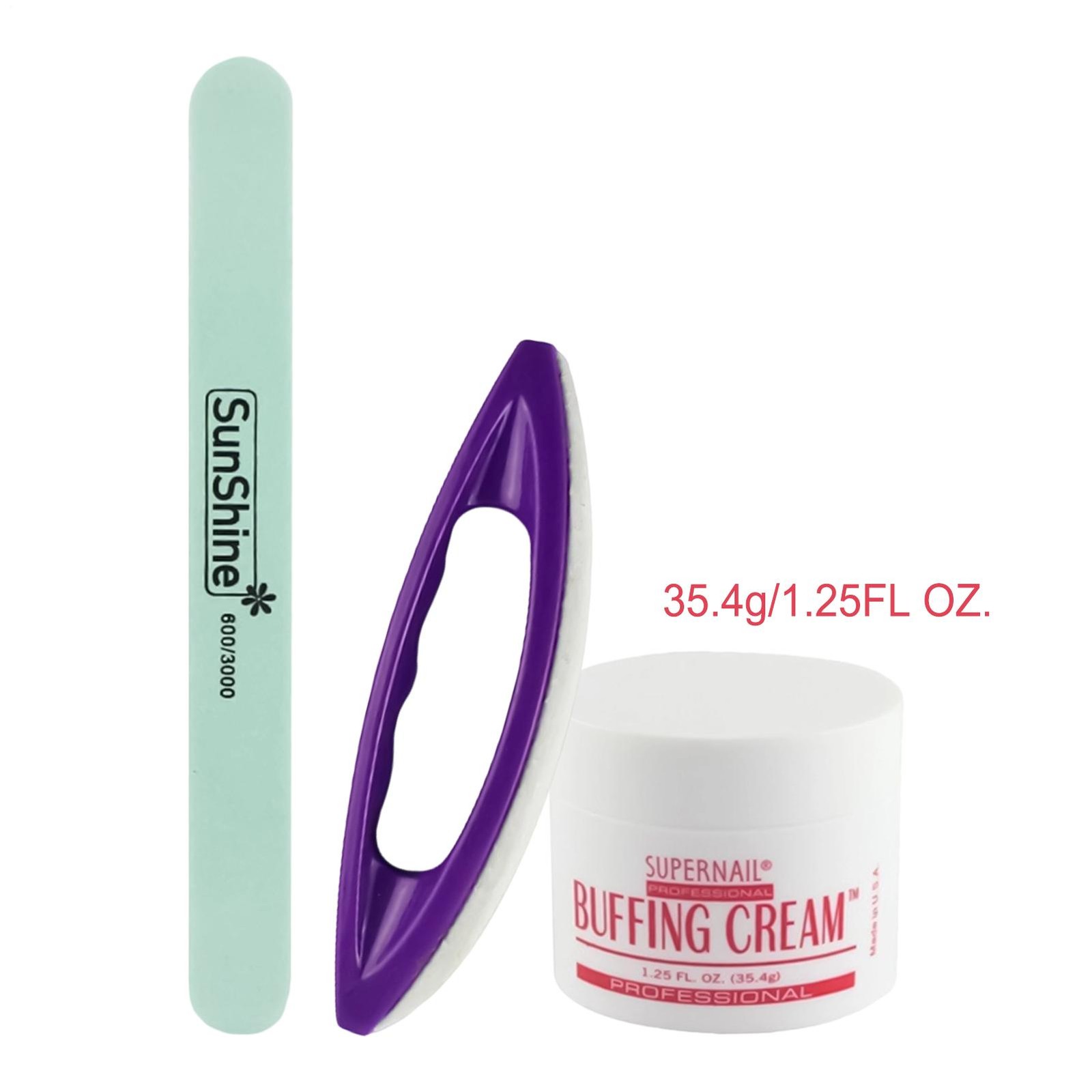 Nail Buffer Block Professional Buffing Cream Buffer For Natural Nails Shine Kit