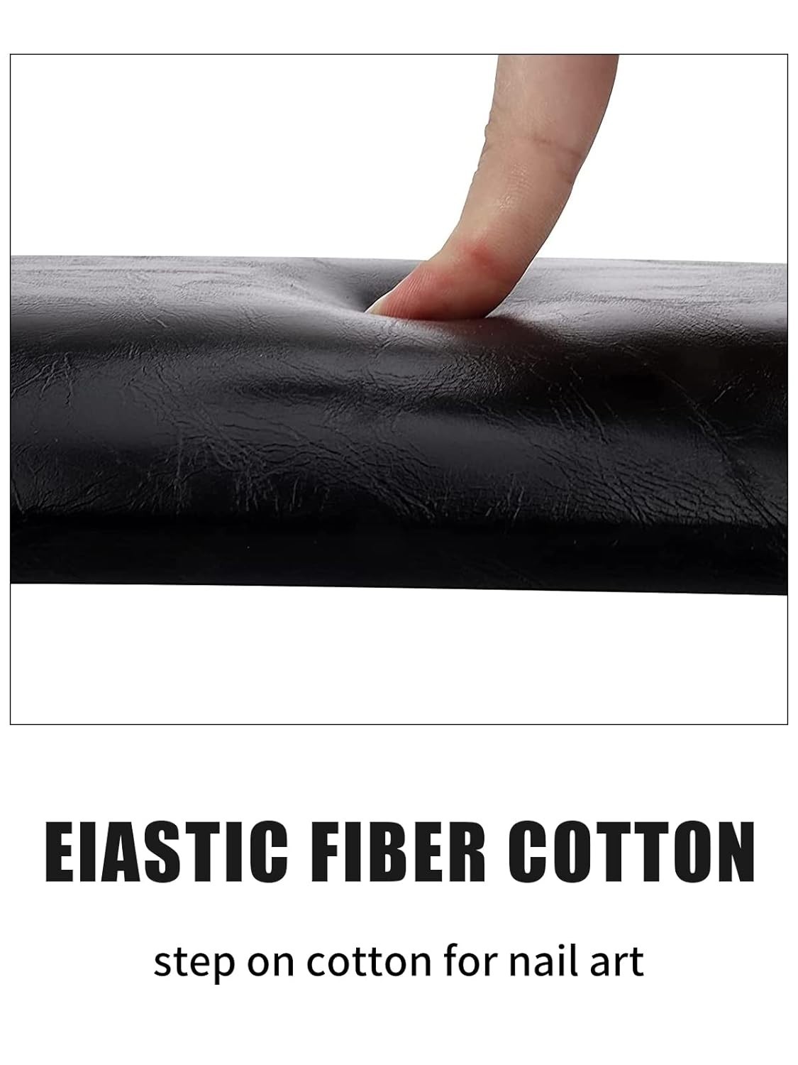 Professional Manicure Hand Pillow with Adjustable Stainless Steel Legs – Black