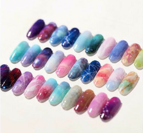 40 Styles 4x100cm Galaxy Meteor Star Transfer Foil Nail Art Sticker Manicure DIY