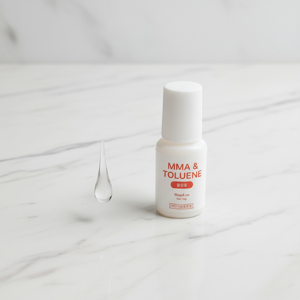 B.Lab Brush On Nail Glue Adhesive 3g 10g MMA Toluene Free Nail Tip Art K-Beauty