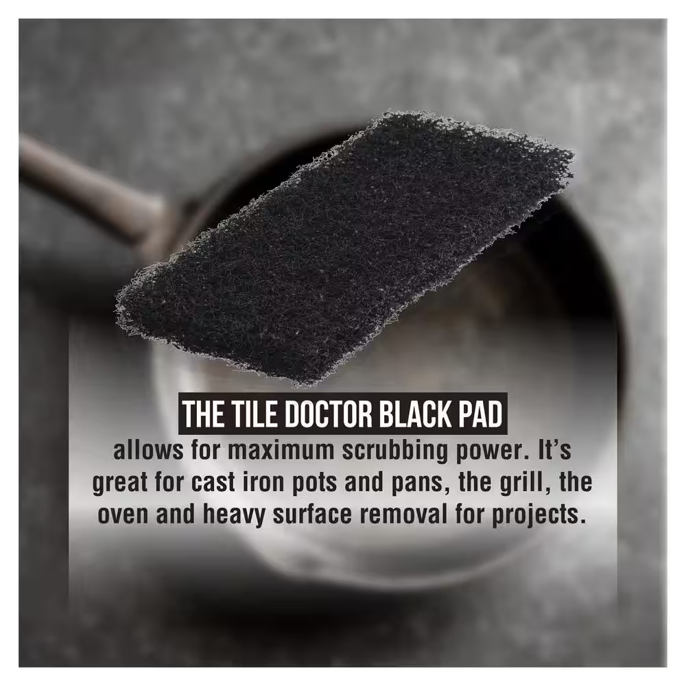 4.5 In. X 10 In. X 1 In. Black Extra Heavy-Duty Water Based Latex Resins Maximum