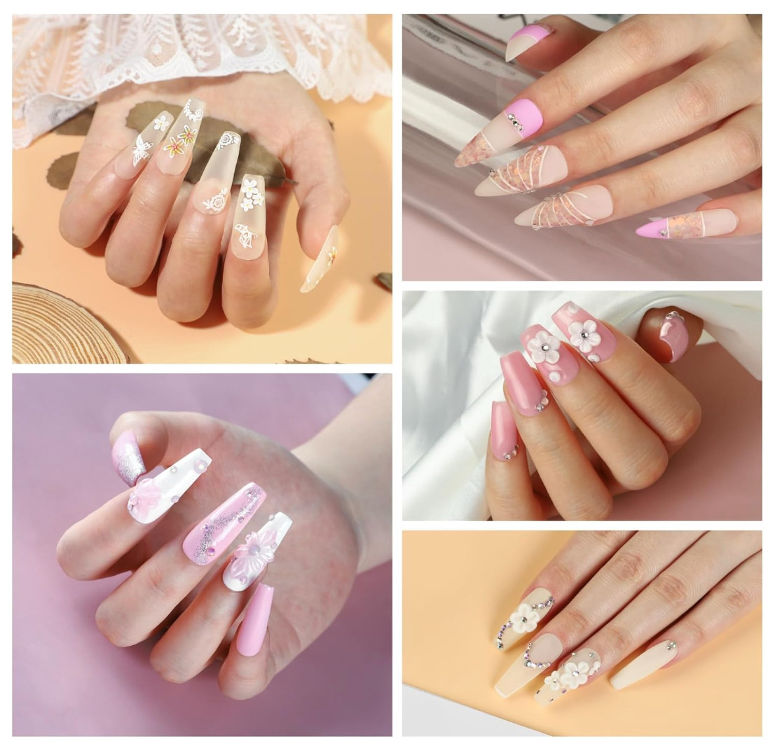 Acrylic Nail Kit for Beginners: Professional Acrylic Powder Set with Everything