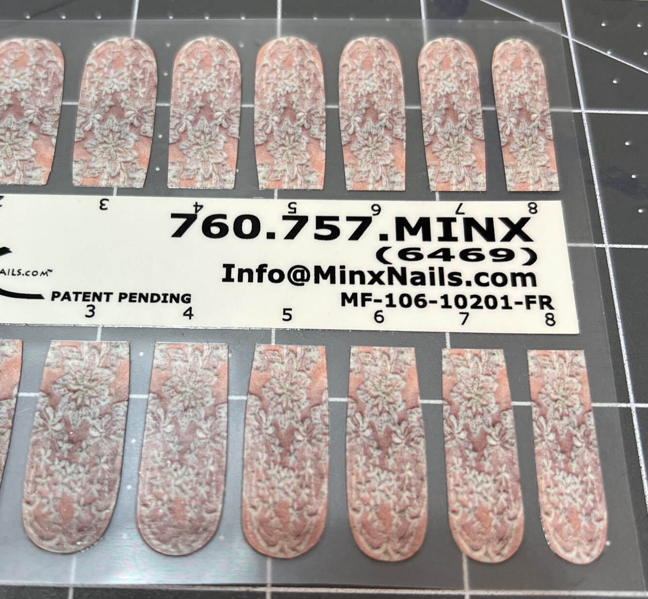 Minx Foil Nail Cover Nail Art Sticker Manicure Wraps