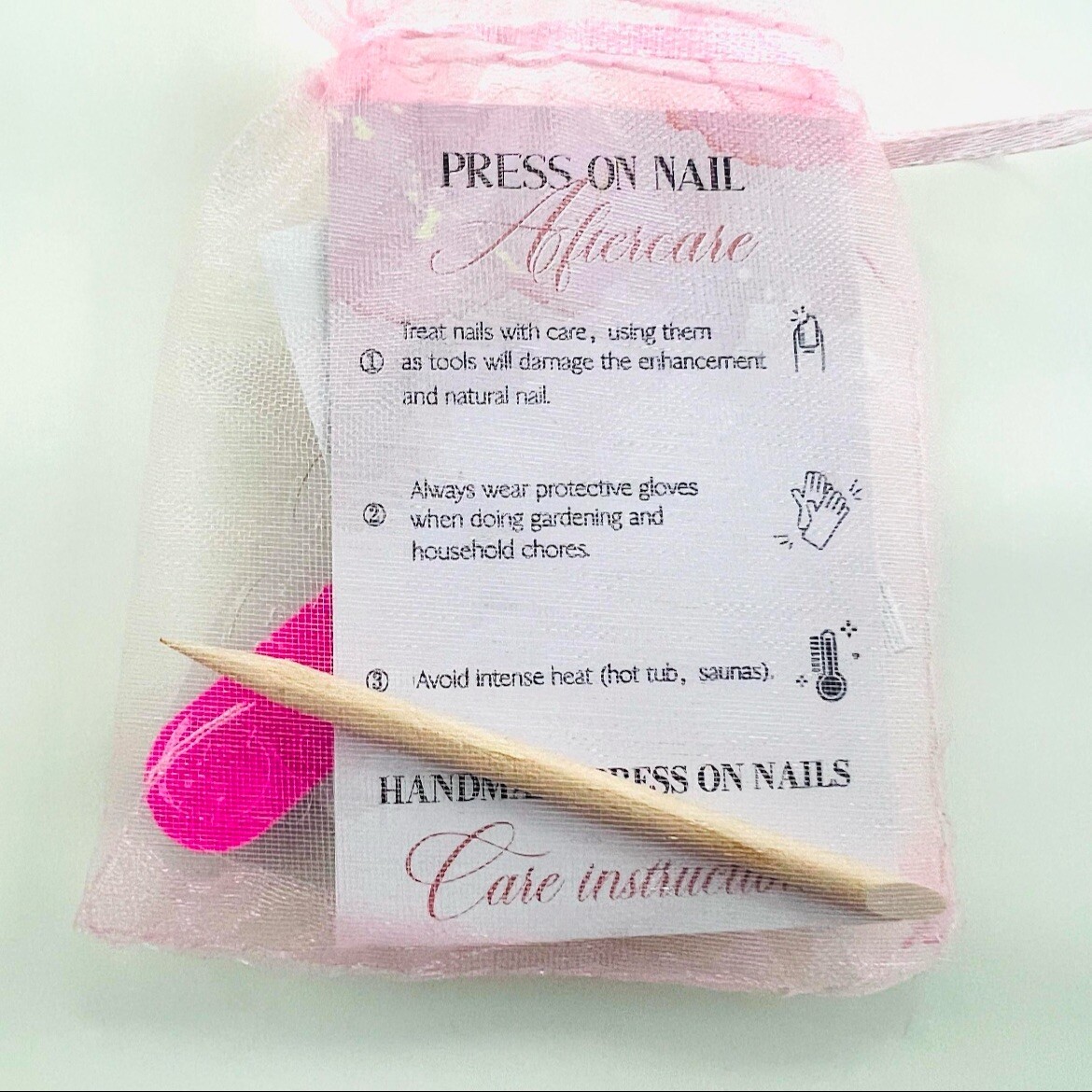 Royal Blue Glitter Press On Nails Medium Coffin Handmade Reusable 20pc Sizes 0-9