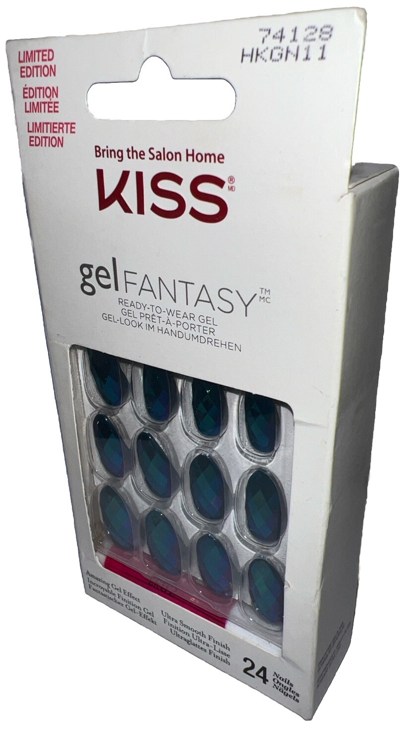KISS Gel Fantasy Nails LIMITED EDITION #74128 (New/Discontinued) See All Photos