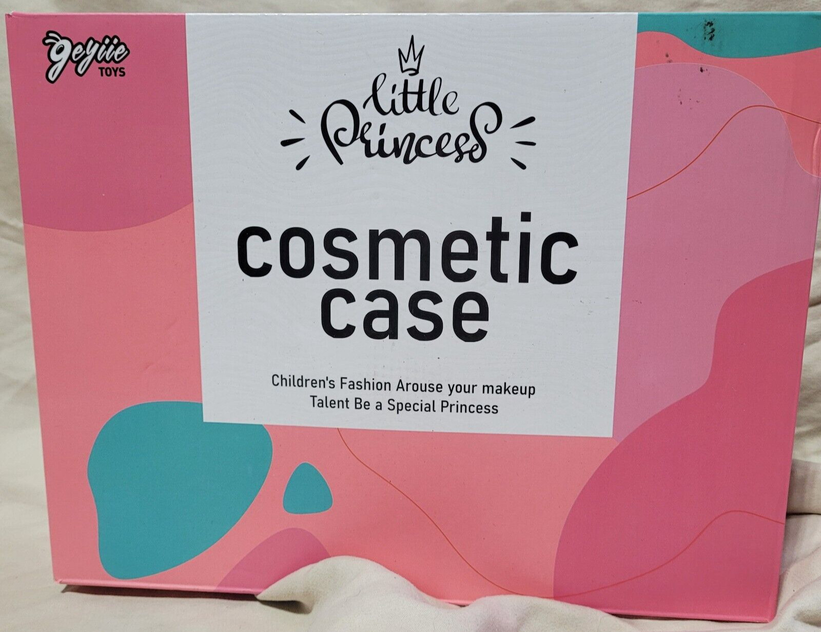 Cosmetic Case Kids Nail Polish Set Nail Art Little Princess New/Unused