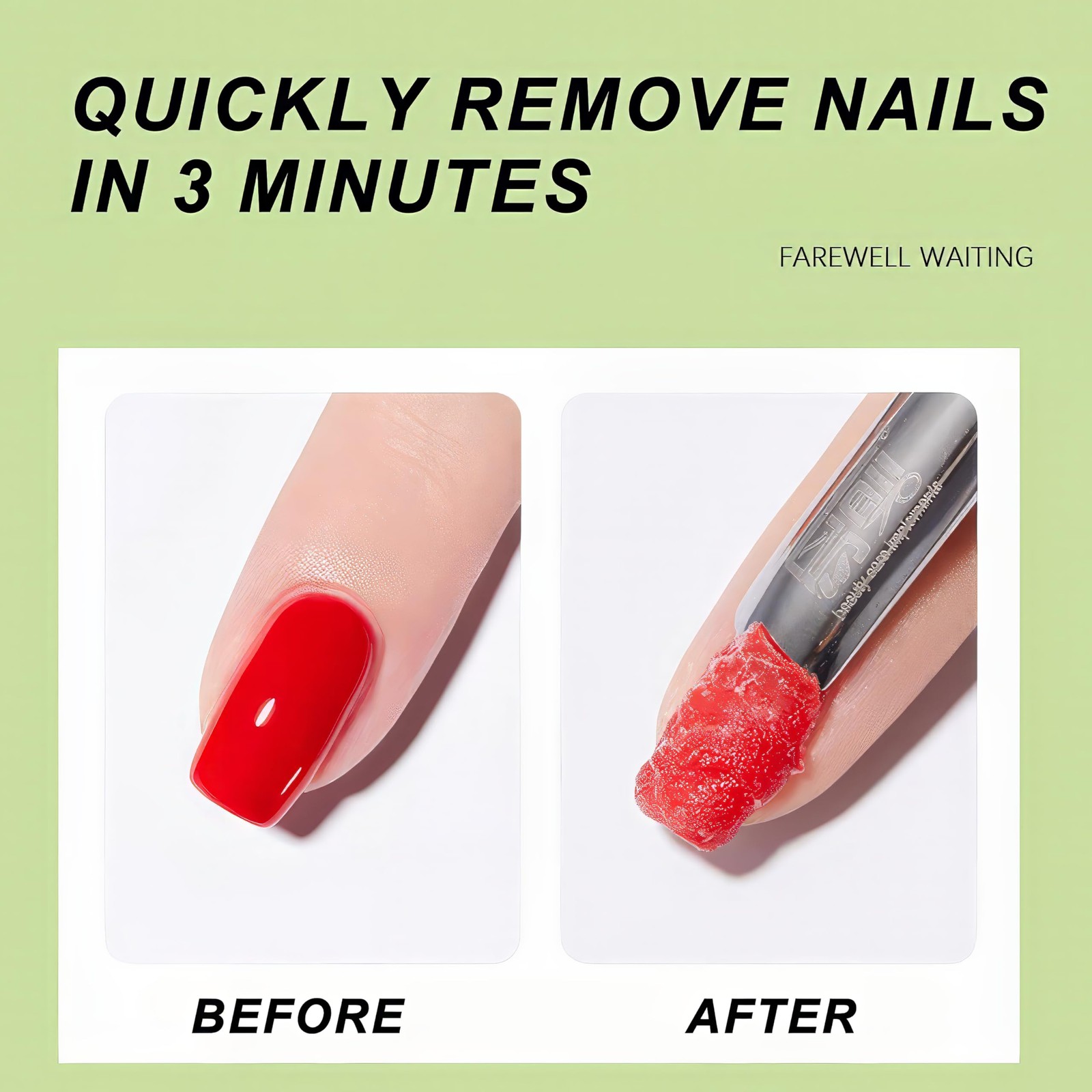 Larovyx 15ML Gel Nail Remover No Need Soaking or 10.2 Fl Oz (Pack of 1)