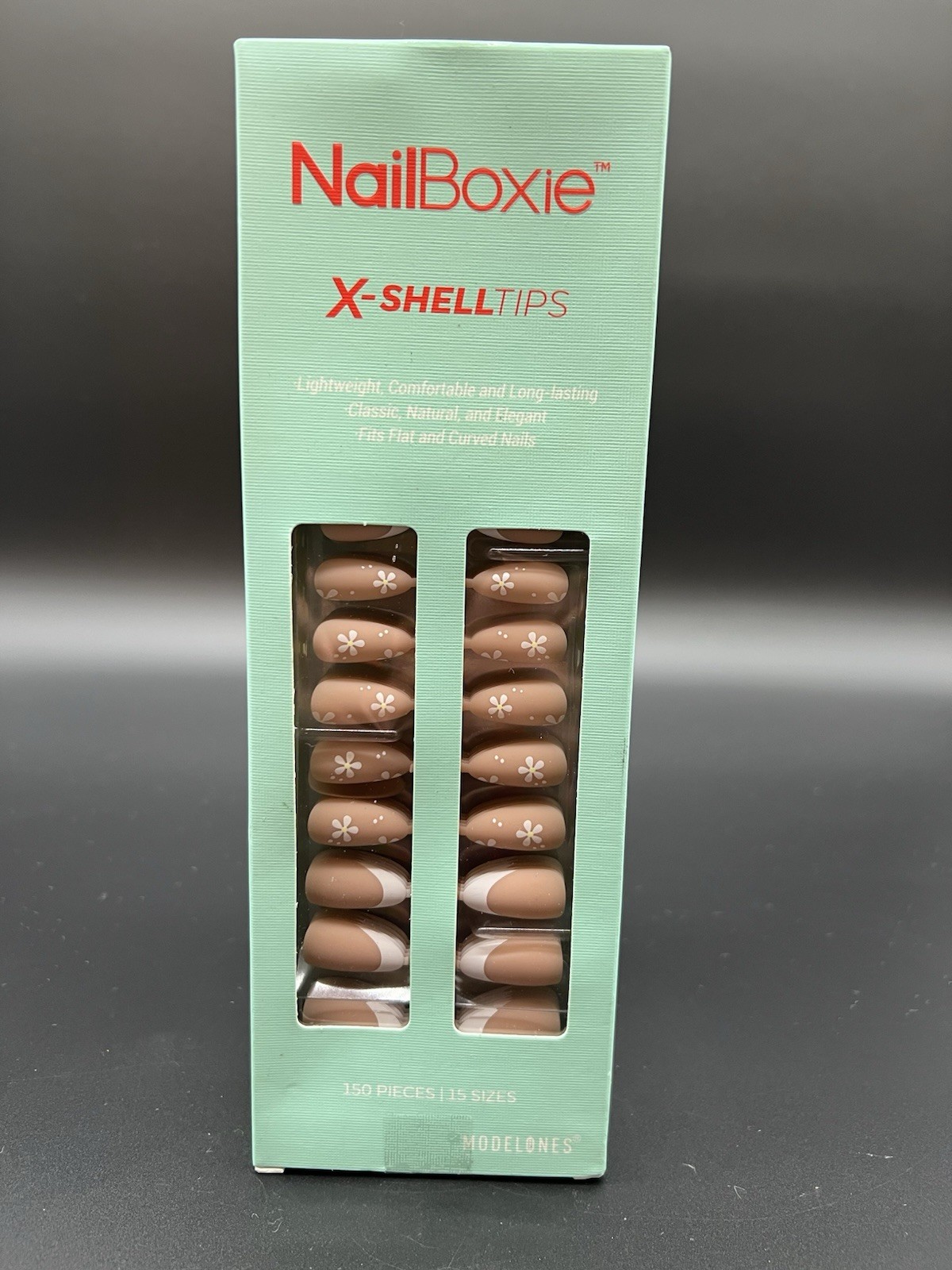 Press on Nails 150 Pcs X-SHELL TIPS NailBoxie