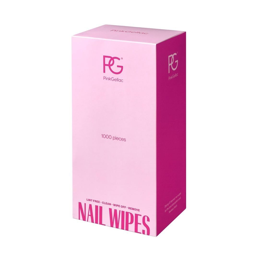 Nail Polish Remover Wipes – 2×500 pcs No Lint Nail Wipes – Gel Nail Polish Wipes
