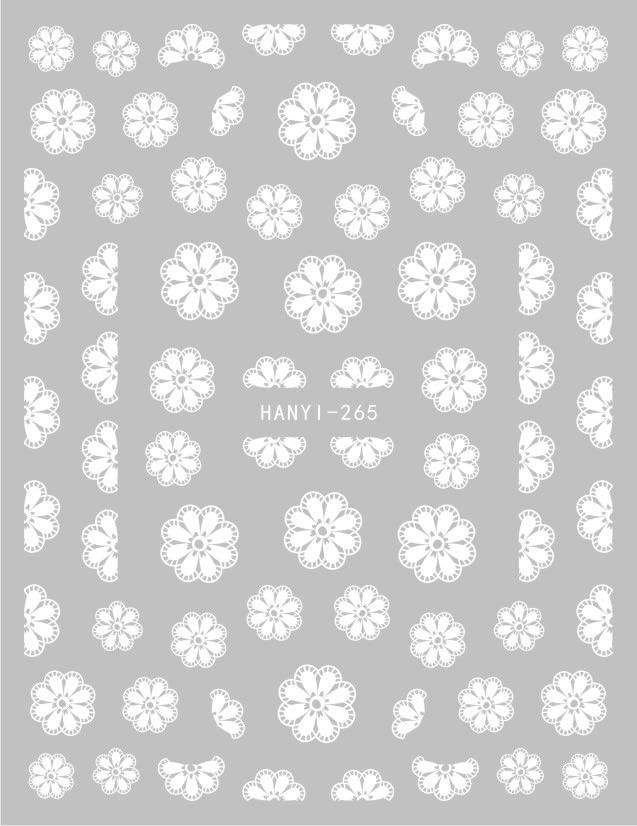 Spring Flower Nail Art Decals 12 Sheets Self Adhesive Easy to Use for Beginners