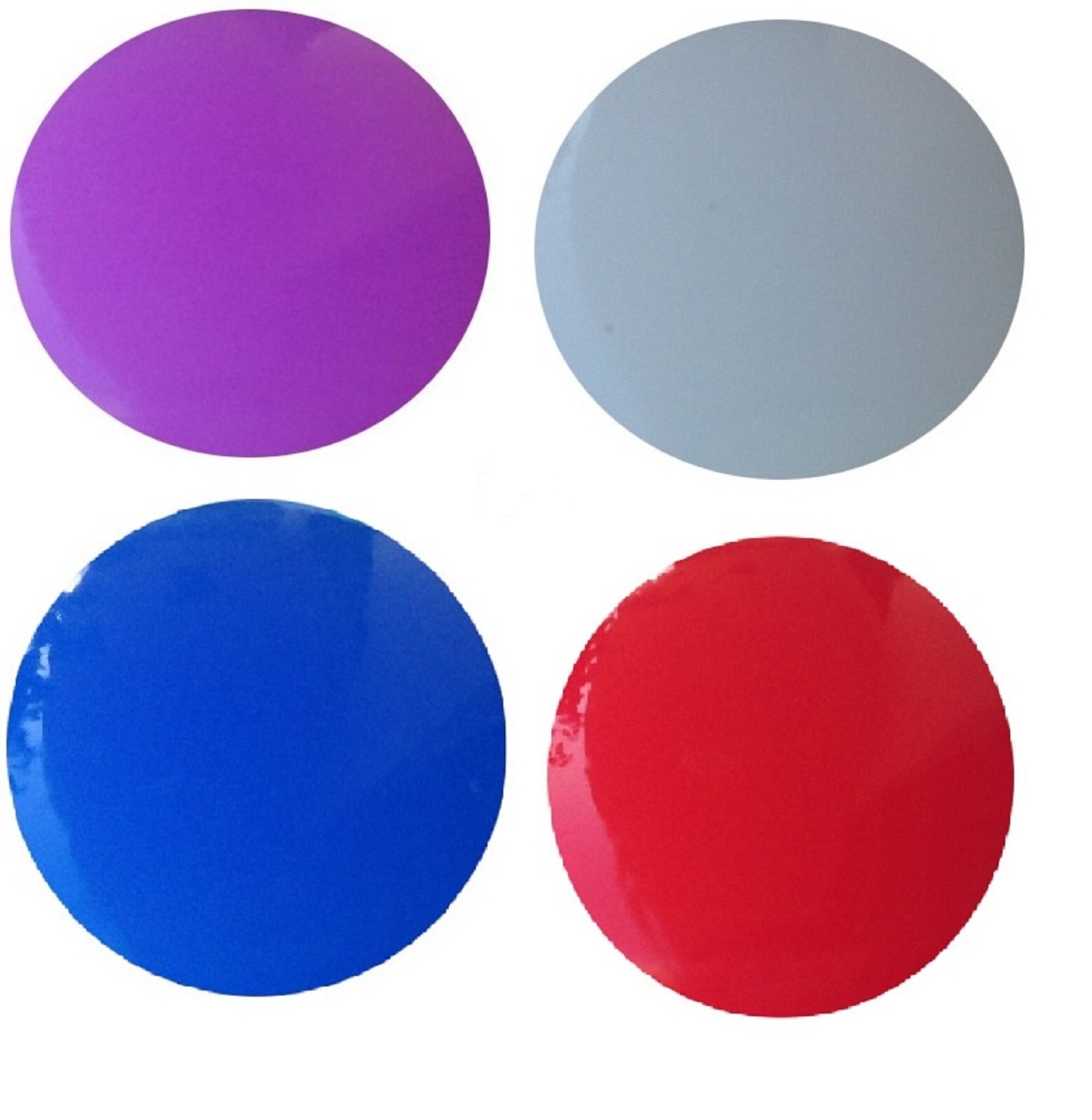 4 Nail Stamper Refill Heads for Nail Stamper Nail Art Accessory Tool Marshmallow