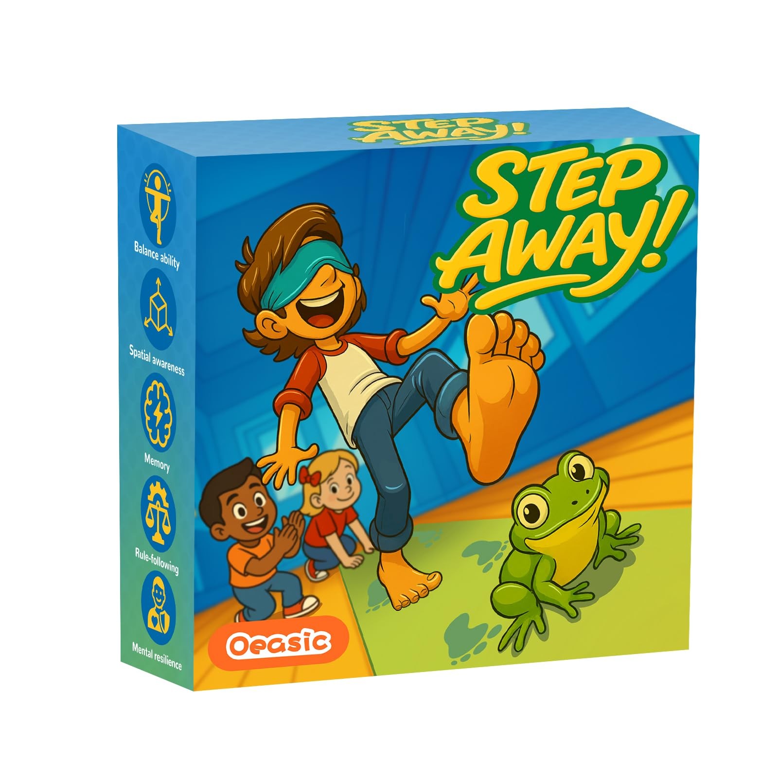Don’t Step in Frogs Board Games, Preschool, Party Game Stocking Stuffers for…