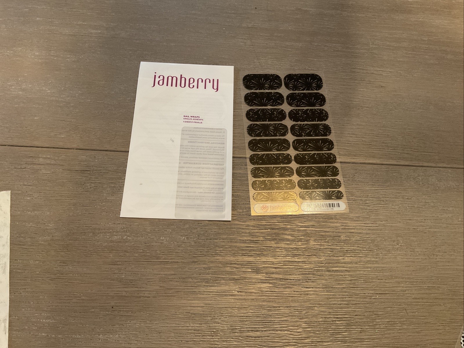 Jamberry full sheet nail wraps Fireworks