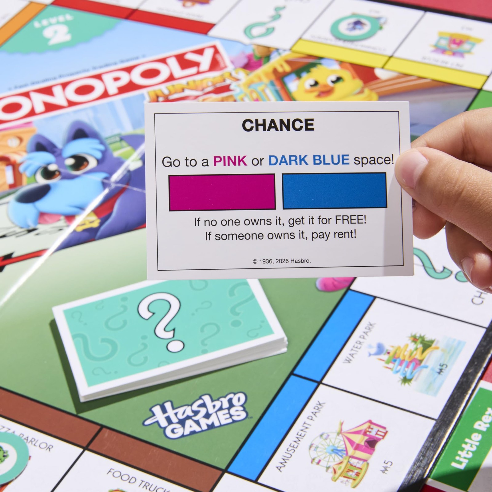 Monopoly Junior Board Game (2026 Edition) | 1.71875 cubic inches, Multi Color