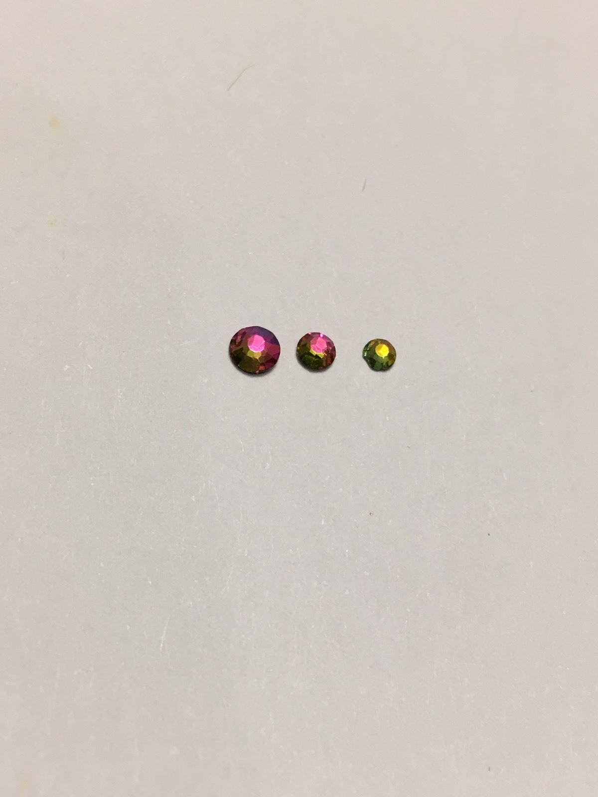diamond cristales para uñas varios tamaños y colores 1440pz en cada contenedo