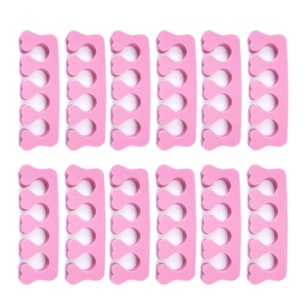 FOSVBEY 50-150pcs Sponge Toe Separators Soft Finger Separator Toe Divider Spacer