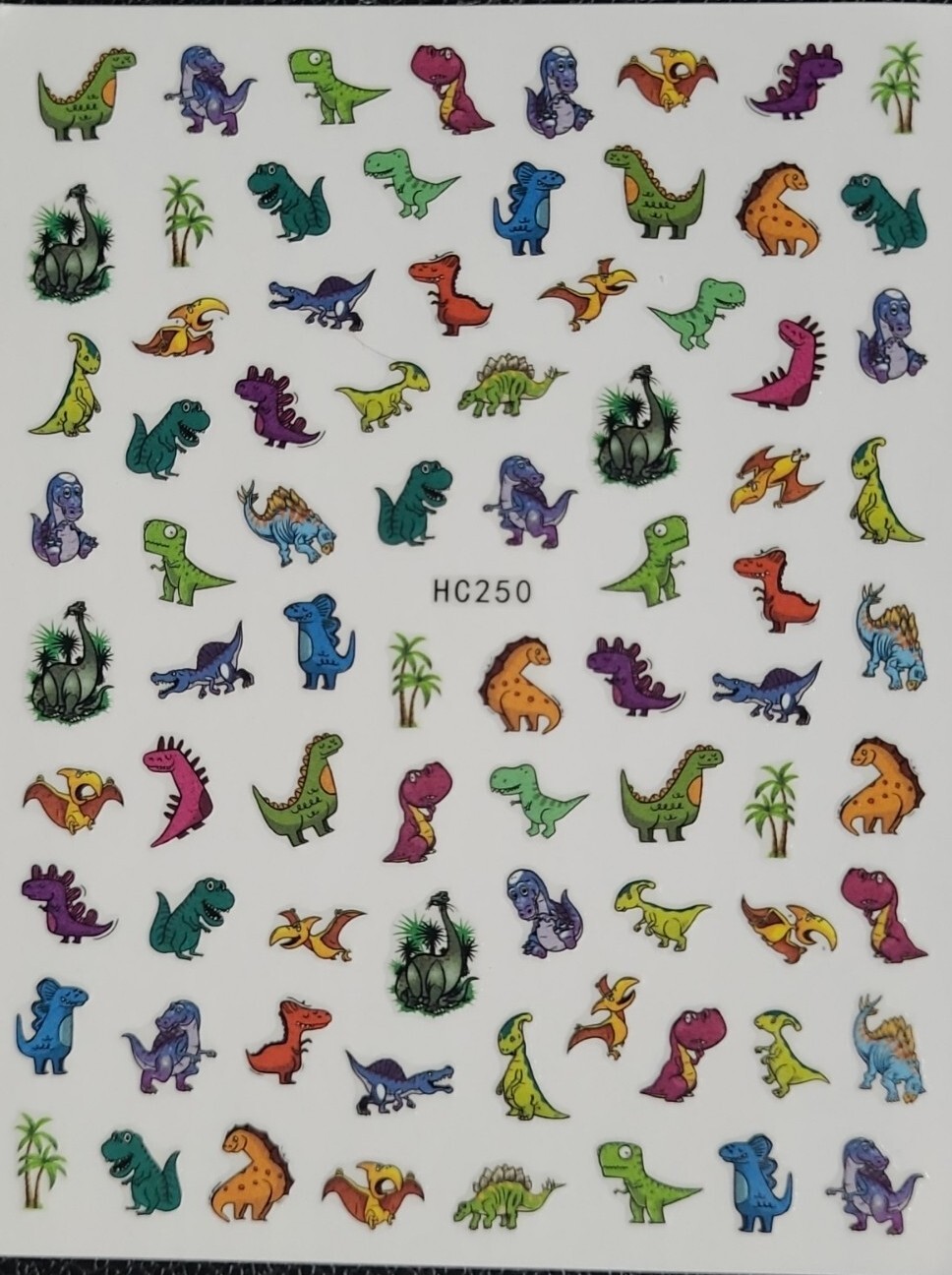 Dinosaurs Nail Sticker Decals