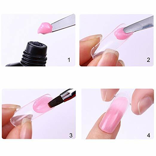 Dual-Ended PolyGel Nail Brush & Spatula Picker – 2 in 1 Gel Application Tool