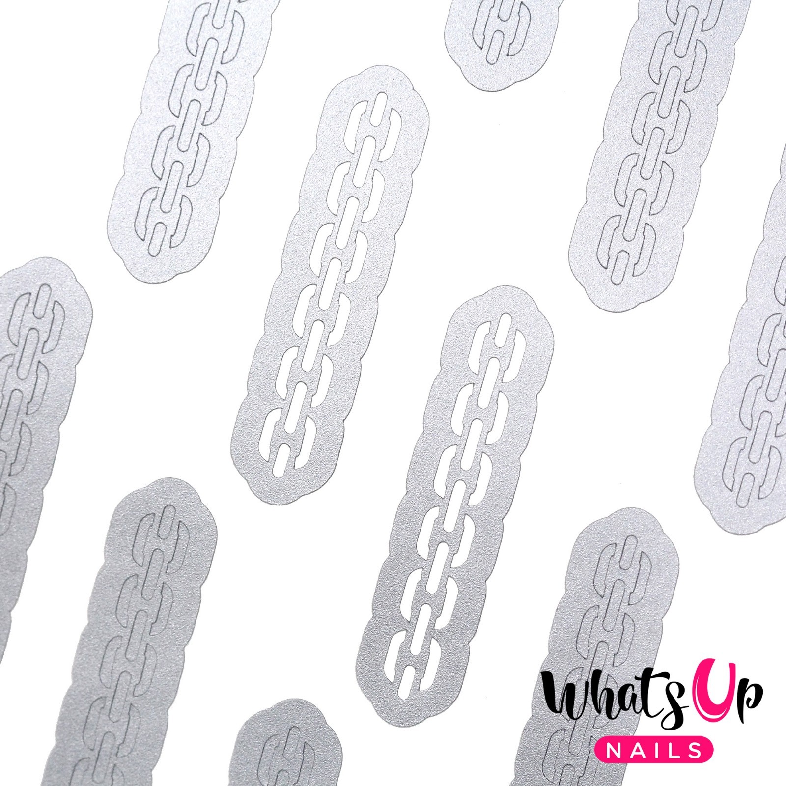 Chain Stencils for Nails, Halloween Nail Stickers, Nail Art, Nail Vinyls