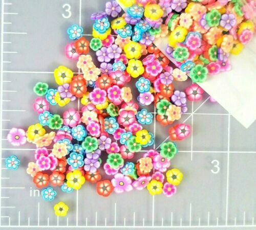 1000 Fimo fruit slice nail art 3D polymer clay milkbath fimos uñas de frutas
