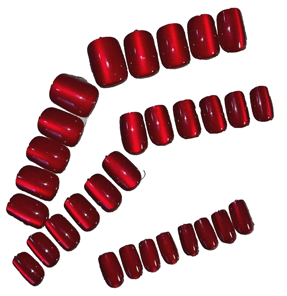 ❤️ Crimson Velvet Beauty Gift Box – Ruby Cat-Eye Glam ❤️