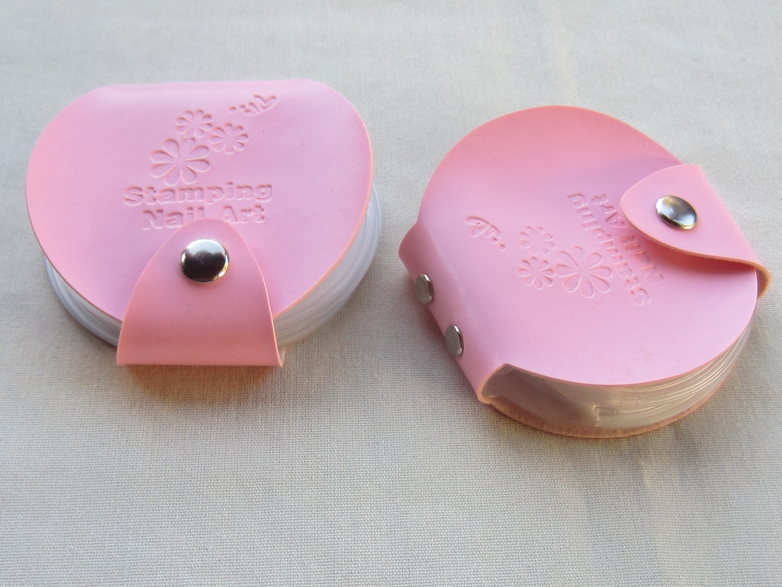 24 Slots Nail Art Stamping Plate Case BagTemplate Holder Storage for Round 5.5cm