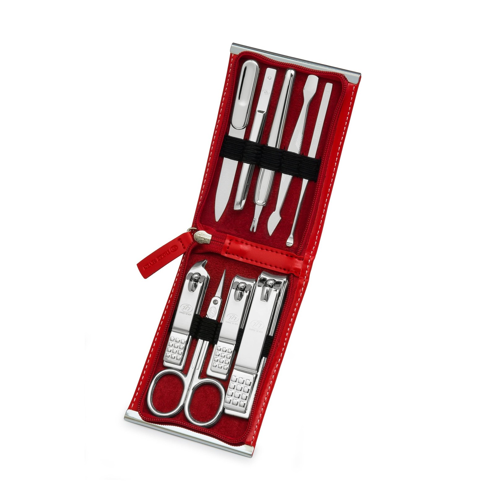 K-Beauty! World No. 1, Three Seven 777 Travel Manicure Pedicure Grooming Kit …