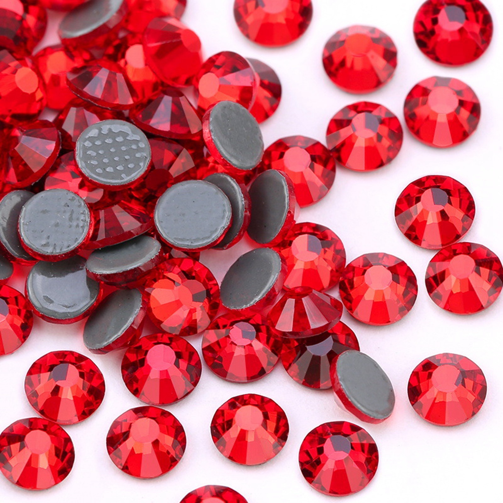 1440pcs Colour Flatback Crystal Iron On Strass Hotfix Glass Rhinestones Hot Fix