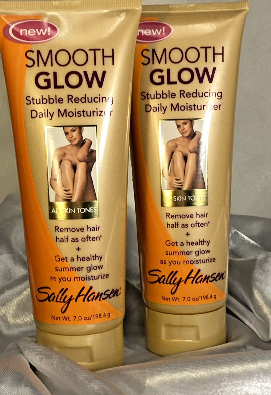 2X Sally Hansen Smooth Glow Stubble Reducing Daily Moisturizer Summer GLOW Rare