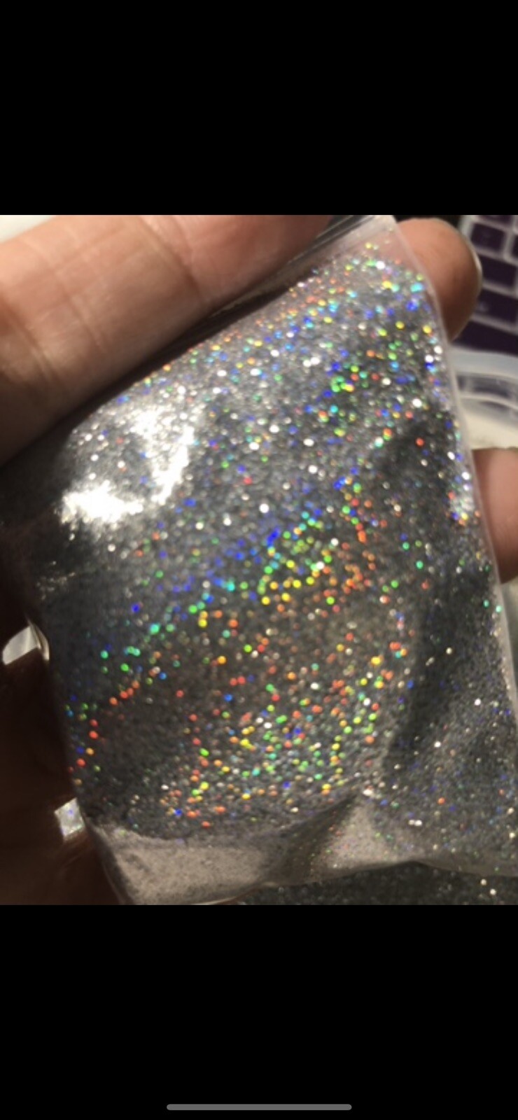 1 cup Holographic Extra Fine Glitter HOLO for nails, acrylic, crafts