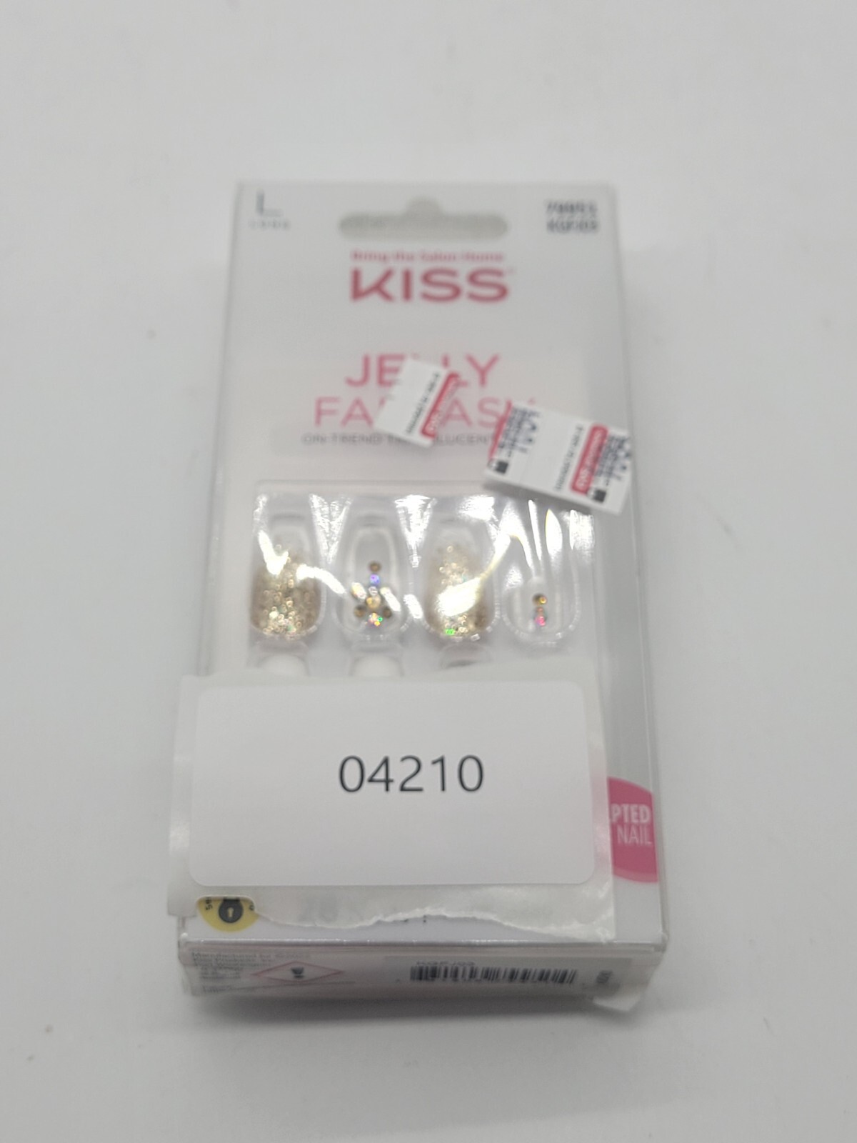 KISS JELLY FANTASY ON-TREND TRANSLUCENT LONG GEL LOOK 79951 28 NAILS