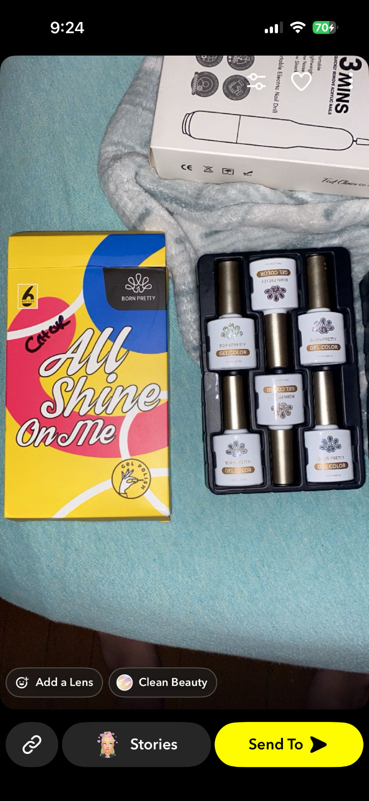 gel x nail extensions kit, born pretty polish, everything you need