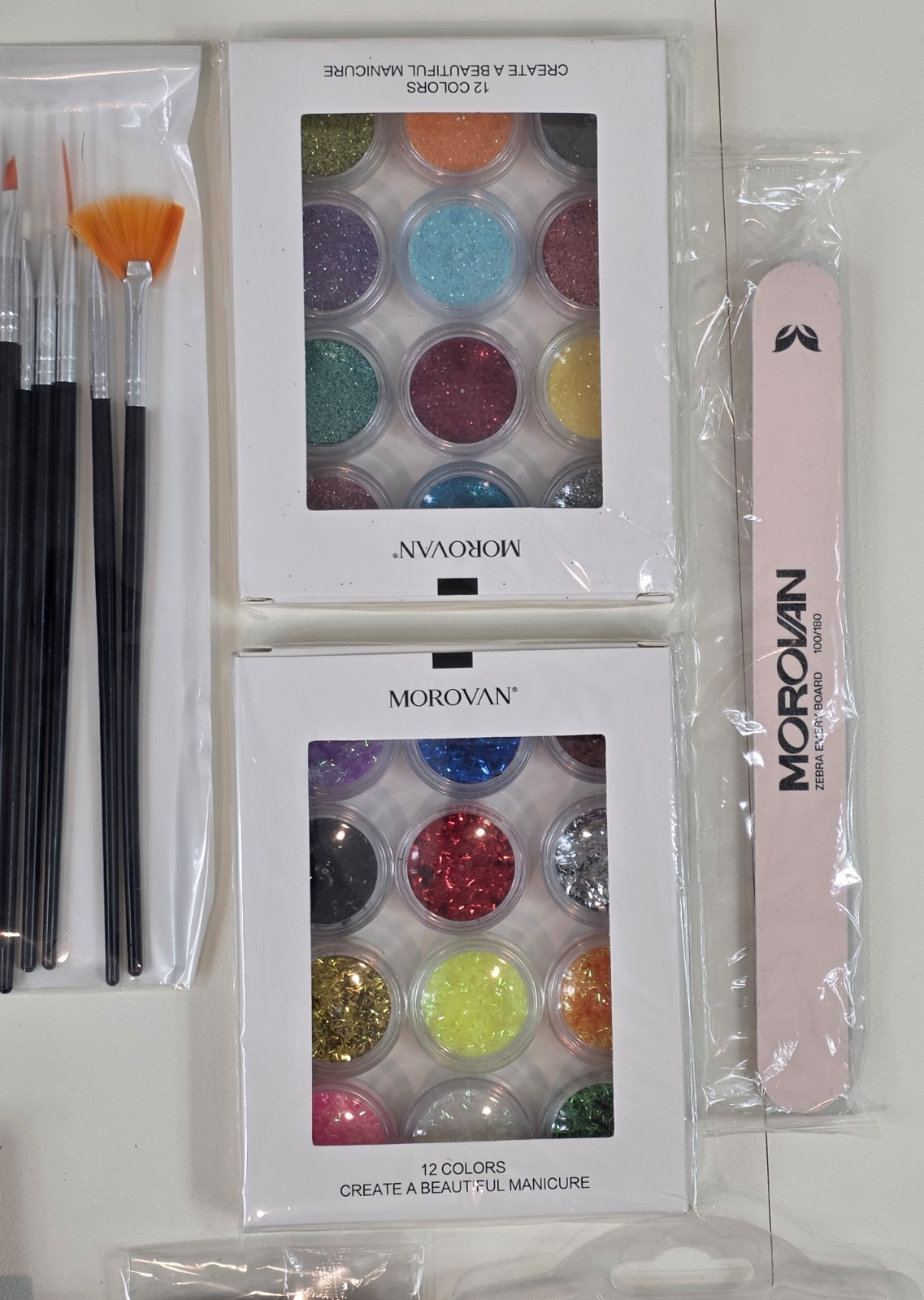 Morovan Acrylic Nail Kit with Everything Beginners Professional Nail Kit #L19