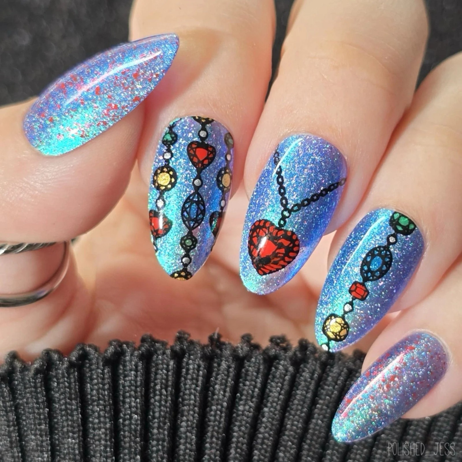 M594 Maniology Nail Stamping Plate
