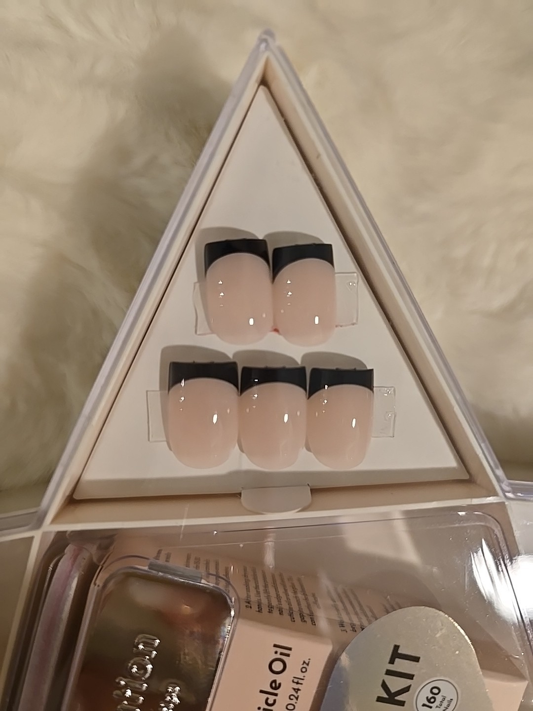 Nail Reformation Press On Nails Star Box Bare Essentials French Square