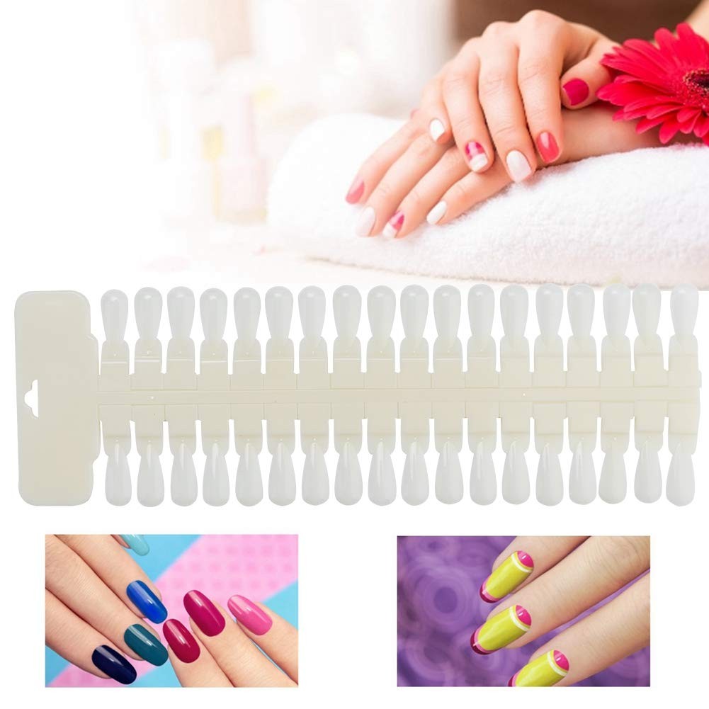 36 Tips Nail Swatch Sticks Nail Color Display Tips Nail Polish Practice Sampl…