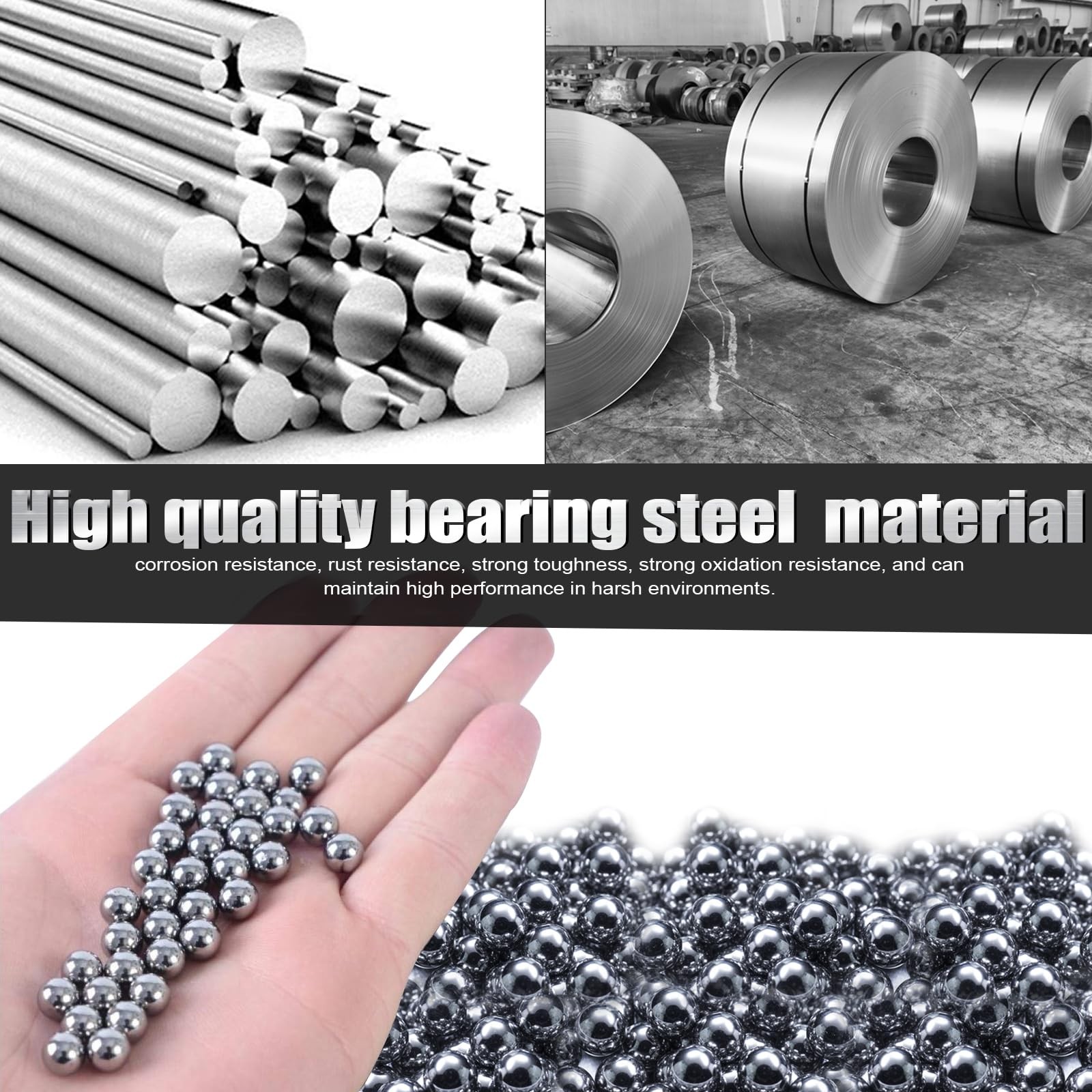 2pcs 1.5”inch Chrome Steel Bearing Balls 38mm Steel Balls Precision Bearing …