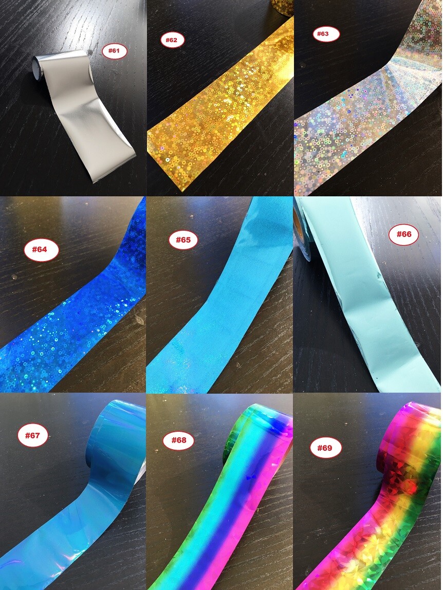 10-115 pcs DIY Transfer Paper Foil Nail Art Sticker Decal Decoration, Nail Art