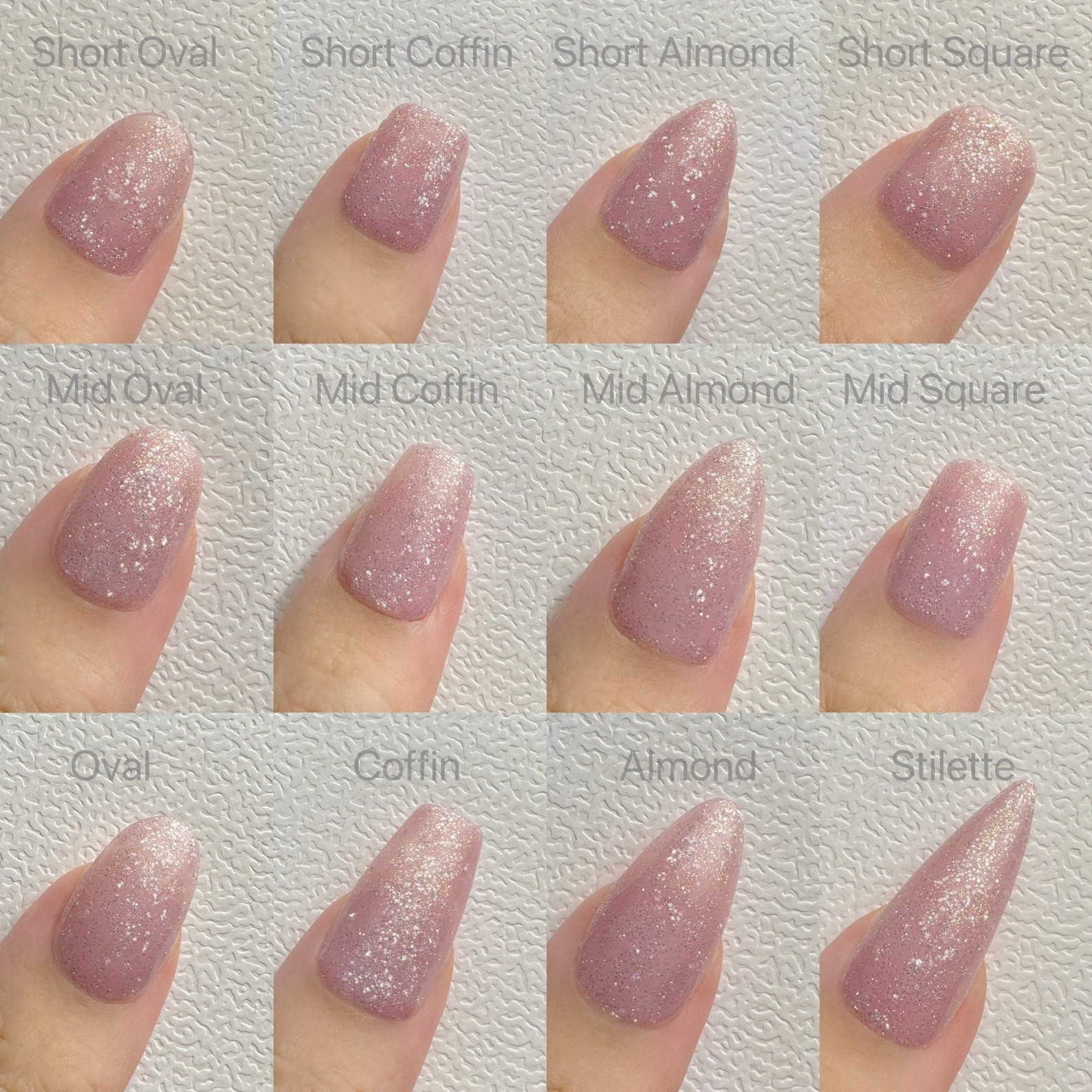 Handmade Cream White 3D Curve Line Pearl Long Almond Press on Nails Set