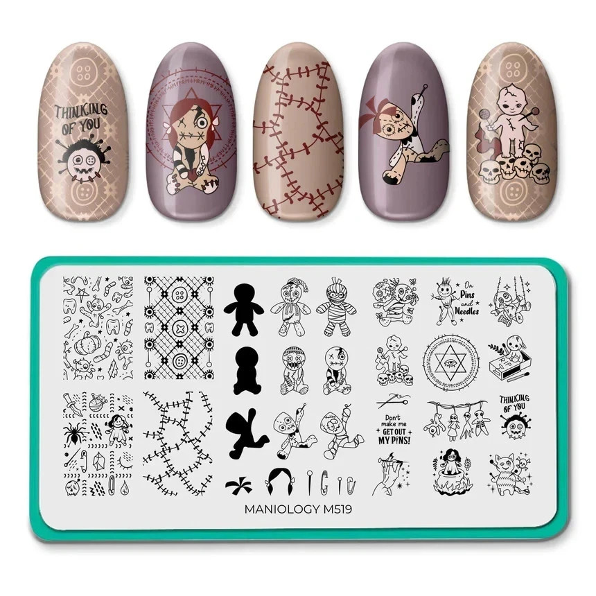 Maniology M519 Nail Stamping Plate