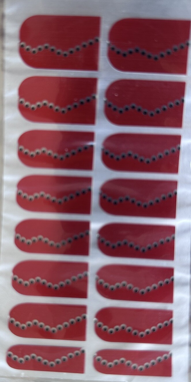 3 Multicolor 16 Patch In a Pack Nail Stickers Full Nail Wraps Strips Brand New.