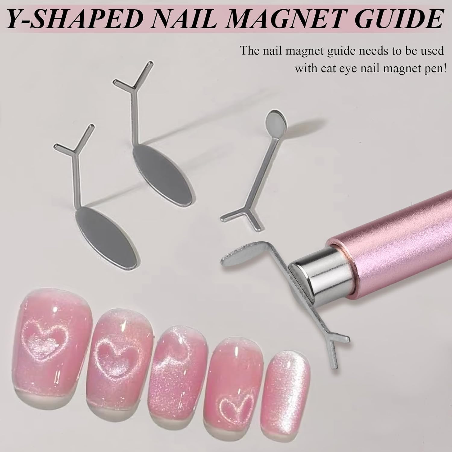 Double Head Cat Eye Nail Magnet Tool Set for Gel Polish Designs