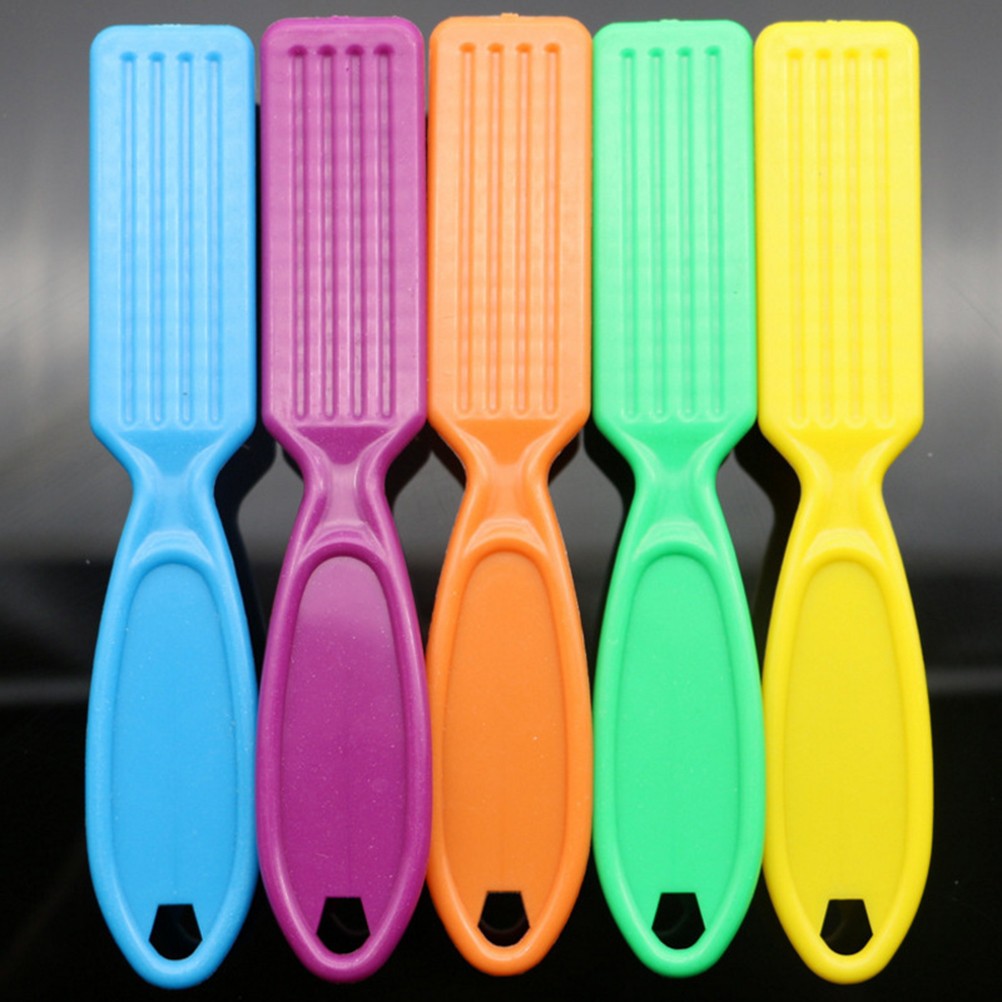 10pcs Nail Cleaning Brushes Set Long Handle Fingernail Brush for Nail Care