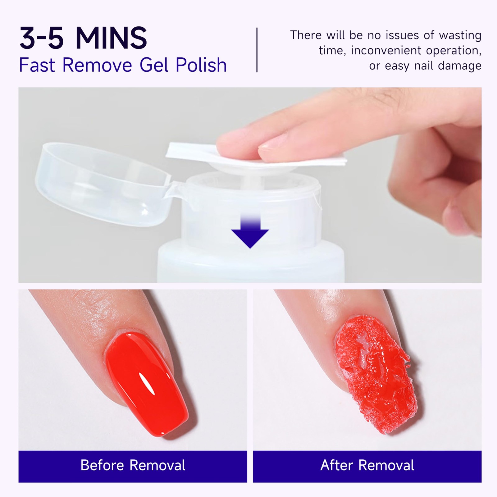 AIJIMEI 160ml Gel Nail Polish 4 Fl Oz (Pack of 1), Remover