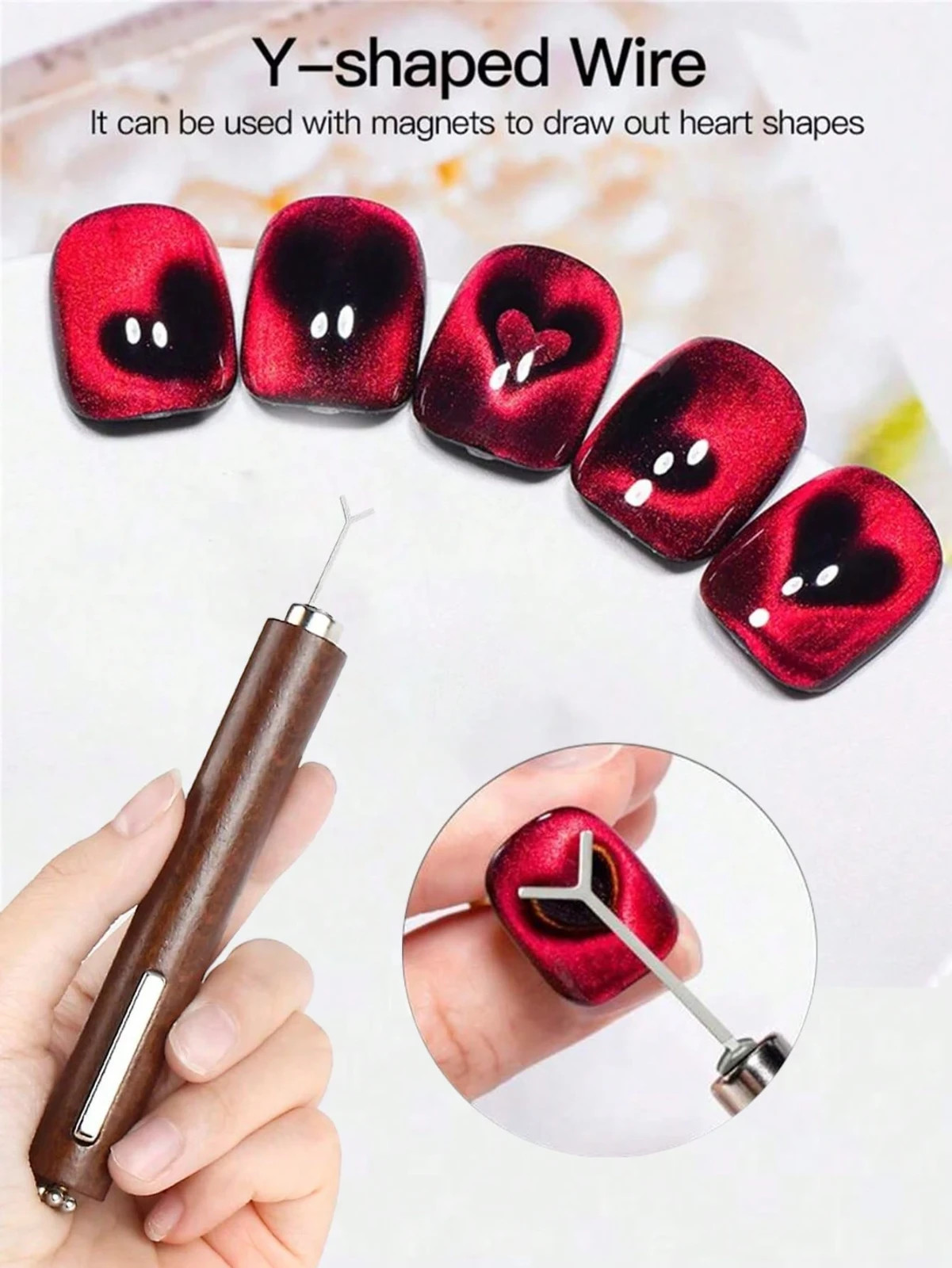 Cat Eye Magnet Nail Tool Stick for Magnetic Gel Polish