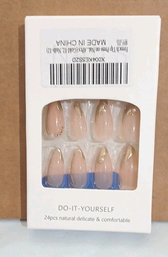 Lot Of 3 Packs – False Nails Beautiful Nail Do it Yourself 24 Pcs Each