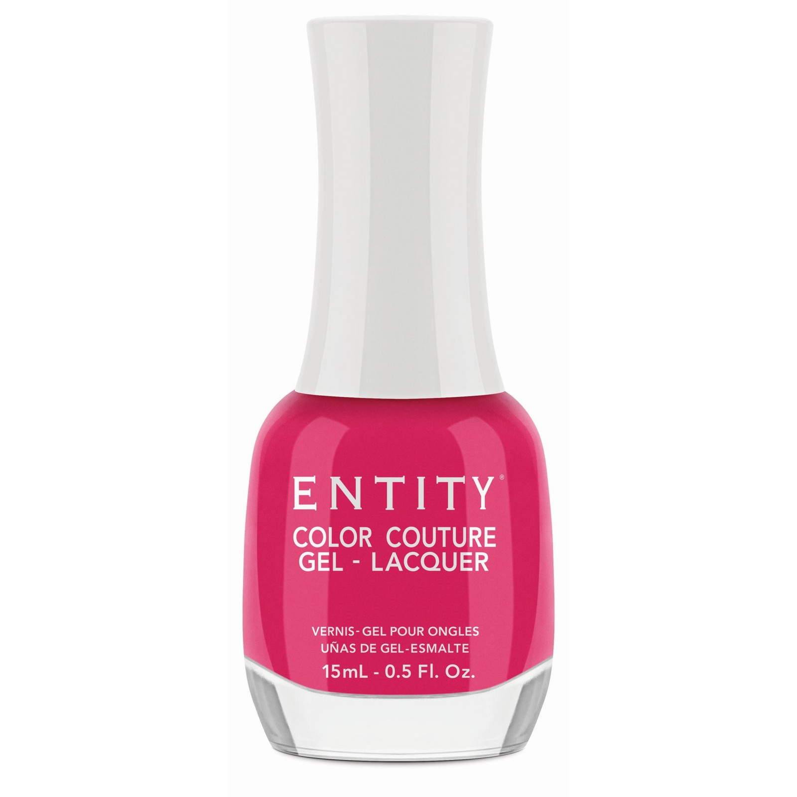 Entity Extended Wear Hybrid Gel-Lacquer “Power Pink” – Dark Pink Creme
