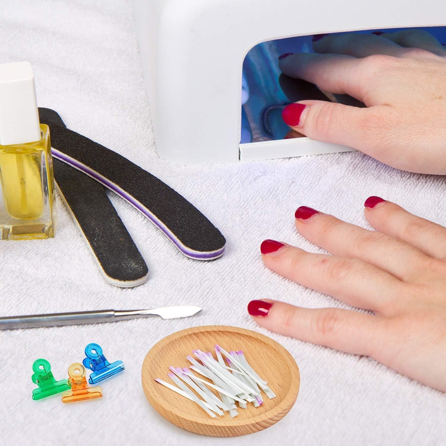 Pieces Fiber Nail Kit Nail Fiberglass Extension Set Nail Extension Fiber Kit for