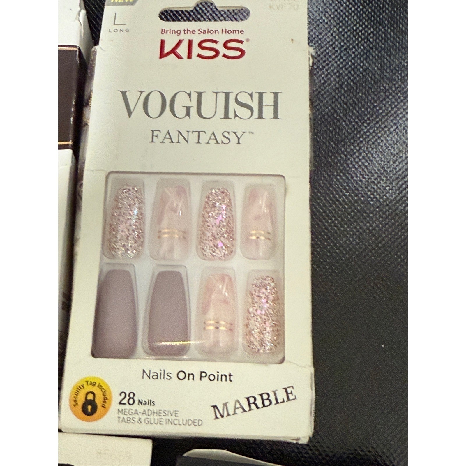 KISS Classy, Vogish, Gel Fantasy, Masterpiece Press On Nails – 5 Pack